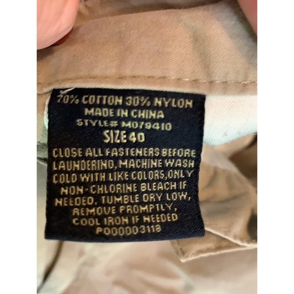 Casual Life Mens Cargo Shorts Size 40 Beige‎ Utility Outdoor - Picture 3 of 3